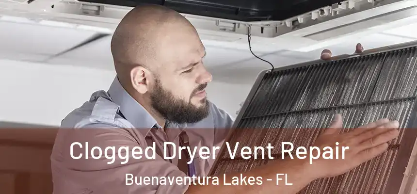 Clogged Dryer Vent Repair Buenaventura Lakes - FL