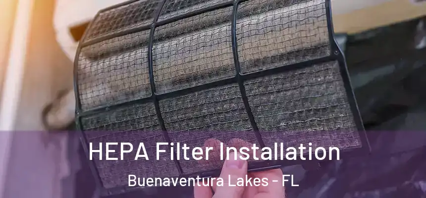 HEPA Filter Installation Buenaventura Lakes - FL