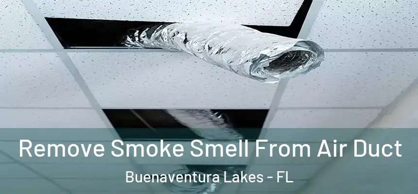 Remove Smoke Smell From Air Duct Buenaventura Lakes - FL